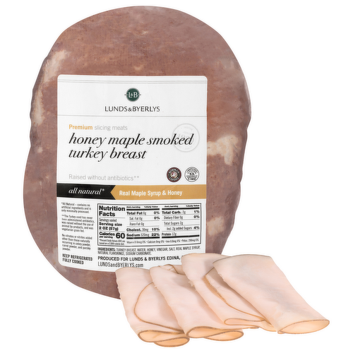 L&B Honey Maple Smoked Turkey Breast