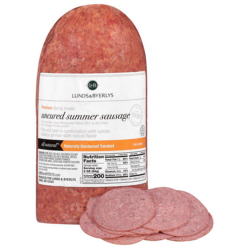 L&B Uncured Summer Sausage