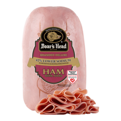 Boar's Head Branded Deluxe Ham 42% Lower Sodium