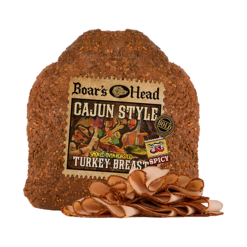 Boar's Head Bold Cajun Style Smoked Oven Roasted Turkey Breast