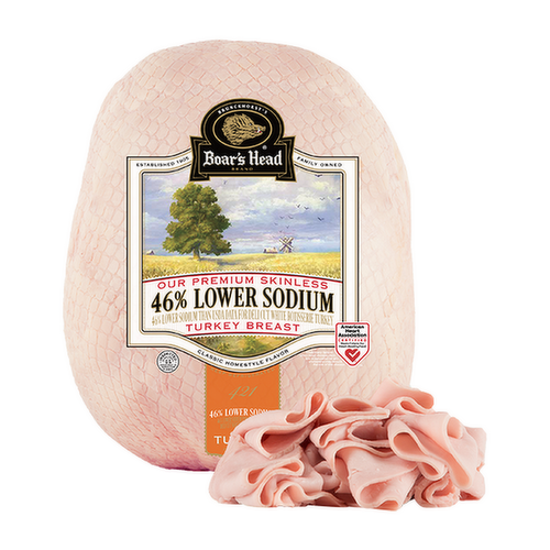 Boar's Head 46% Lower Sodium Oven Roasted Turkey Breast