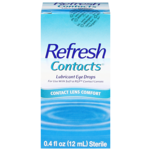 Refresh Contact Lens Comfort Moisture Eye Drops