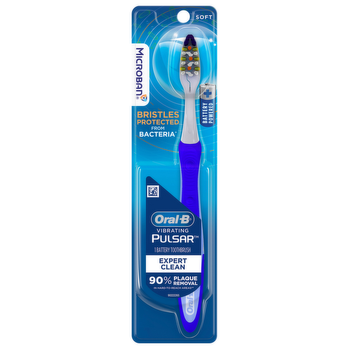 Oral-B Vibrating Pulsar Battery Power Soft Toothbrush