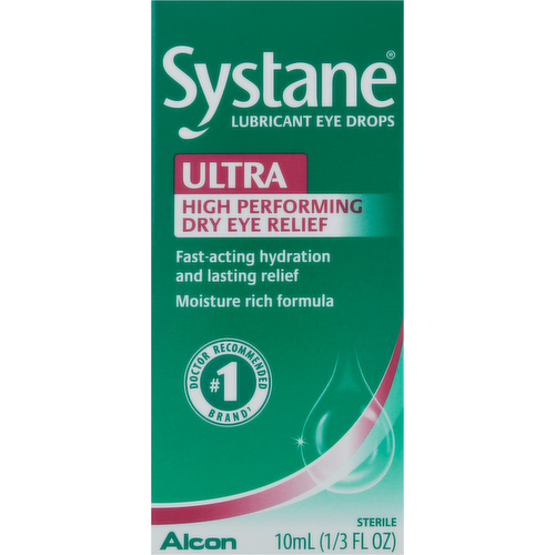 Alcon Systane Ultra Lubricant Eye Drops