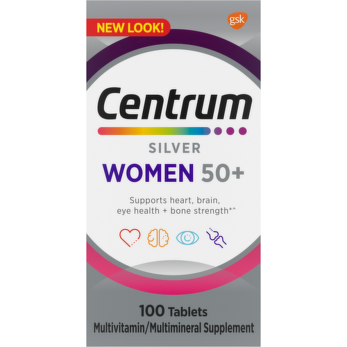 Centrum Silver Women 50 Plus Multivitamin Tablets