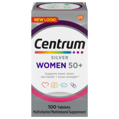 Centrum Silver Women 50 Plus Multivitamin Tablets