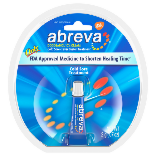 Abreva Cold Sore/Fever Blister Treatment Cream