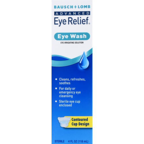 Bausch + Lomb Eye Relief Advanced Eye Wash