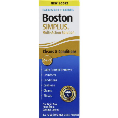 Bausch + Lomb Boston Simplus Multi-Action Contact Lens Solution