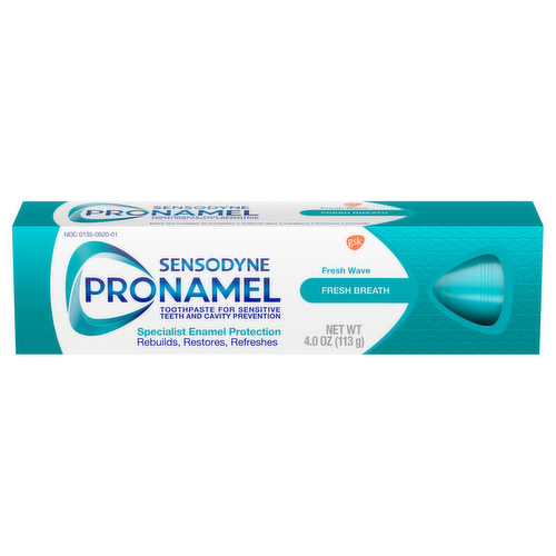 Sensodyne Pronamel Fresh Wave Fluoride Toothpaste for Sensitive Teeth