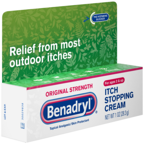 Benadryl Original Strength Itch Stopping Cream