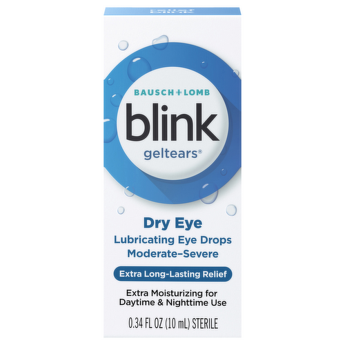 Blink GelTears Dry Eye Moderate-Severe Lubricating Eye Drops