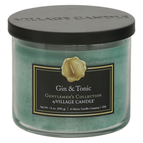 Gentlemen's Collection by Village Candle Gin & Tonic Candle
