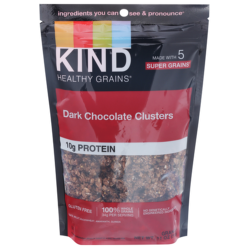 Kind Healthy Grains Dark Chocolate Whole Grain Clusters