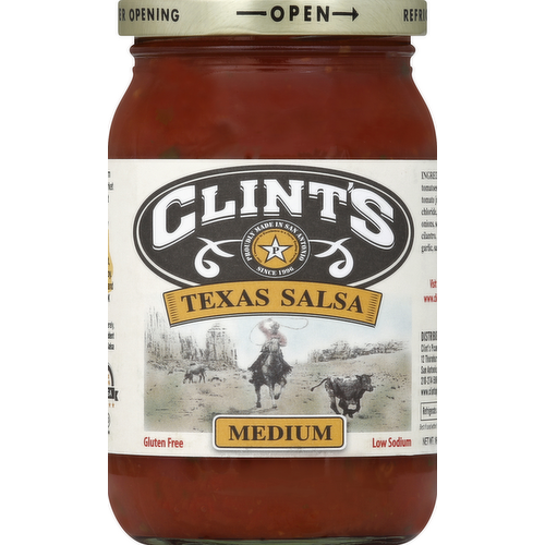 Clint's Texas Medium Salsa