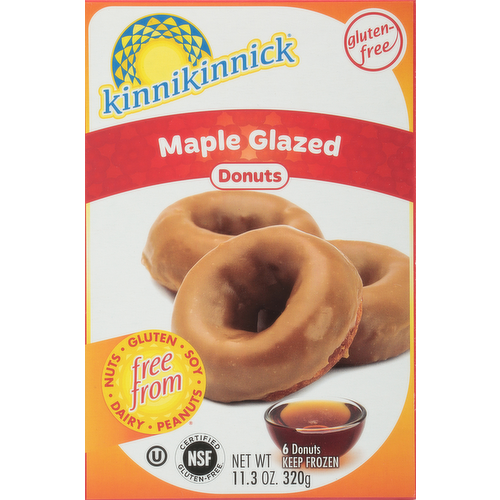 Kinnikinnick Gluten-Free Maple Glazed Donuts