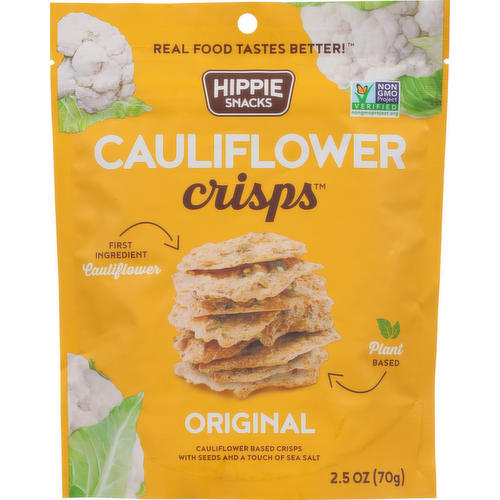 Hippie Snacks Original Cauliflower Crisps