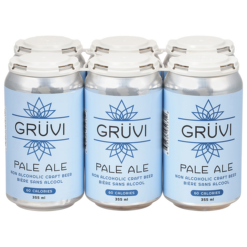 Gruvi Pale Ale Non-Alcoholic Craft Beer