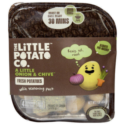 The Little Potato Co. A Little Onion & Chive Fresh Potatoes with Seasoning Pack