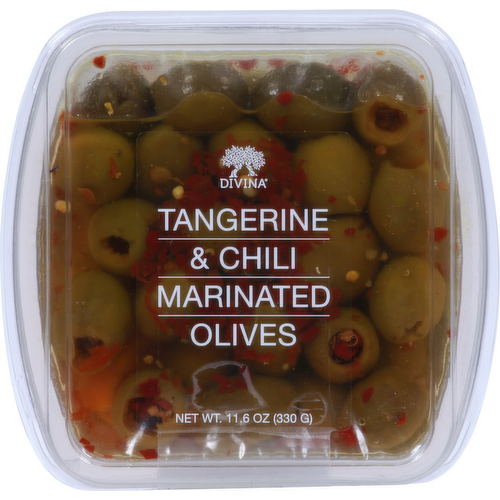 Divina Tangerine & Chili Marinated Olives