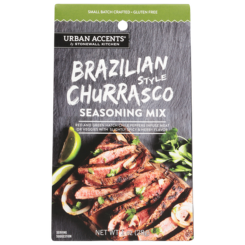 Urban Accents Brazilian Style Churrasco Seasoning Mix