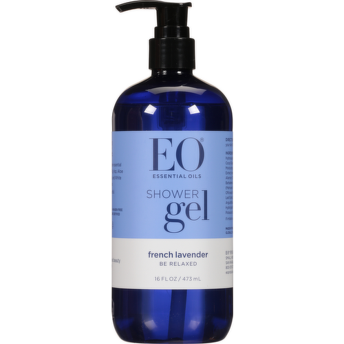 EO Essential Oils French Lavender Shower Gel