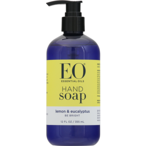 EO Essential Oils Lemon & Eucalyptus Hand Soap