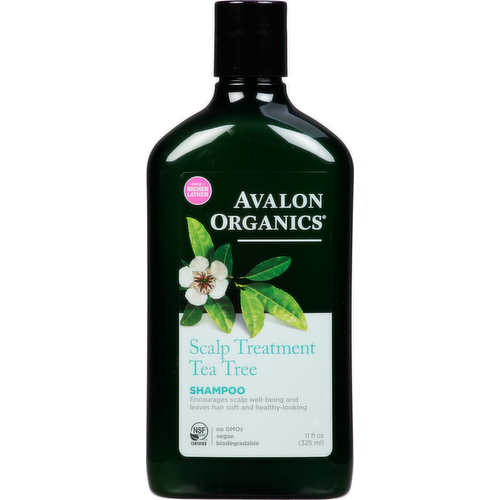 Avalon Organics Scalp Treatment Tea Tree Shampoo