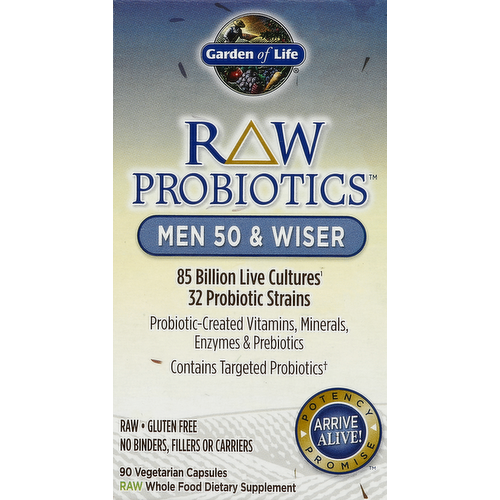 Garden Of Life Raw Probiotics Men 50 & Wiser Capsules