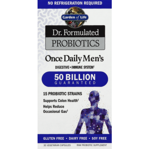Garden of Life Dr. Formulated Probiotics Once Daily Men's Capsules
