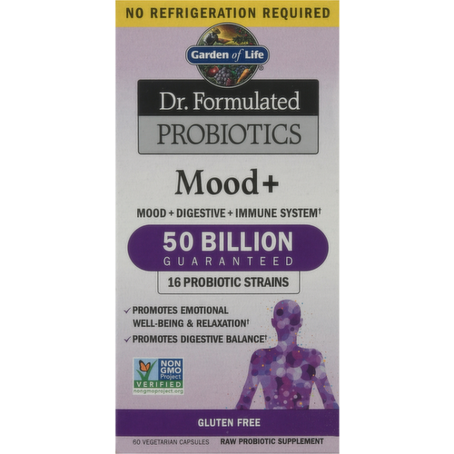 Garden of Life Dr. Formulated Probiotics Mood+ Capsules