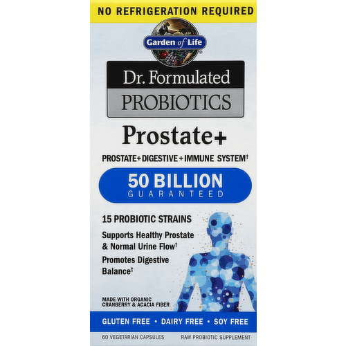 Garden of Life Dr. Formulated Probiotics Prostate+ Capsules