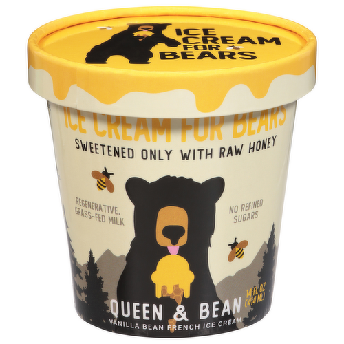Ice Cream For Bears Queen & Bean Ice Cream