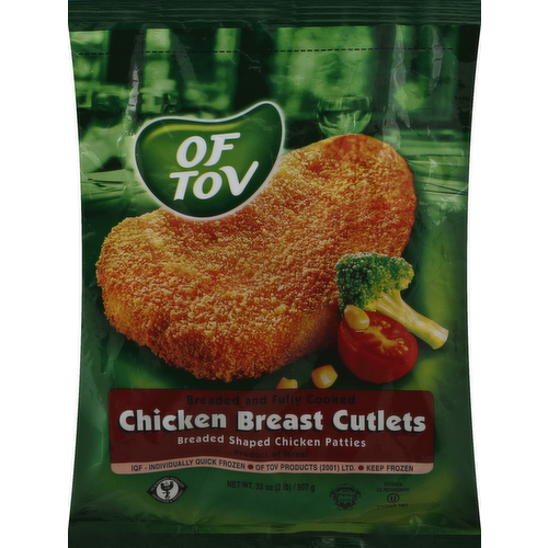 Of Tov Kosher Chicken Breast Cutlets