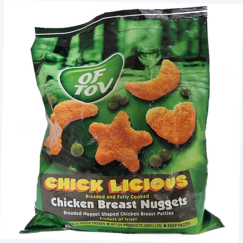 Of Tov Chick Licious Kosher Chicken Breast Nuggets