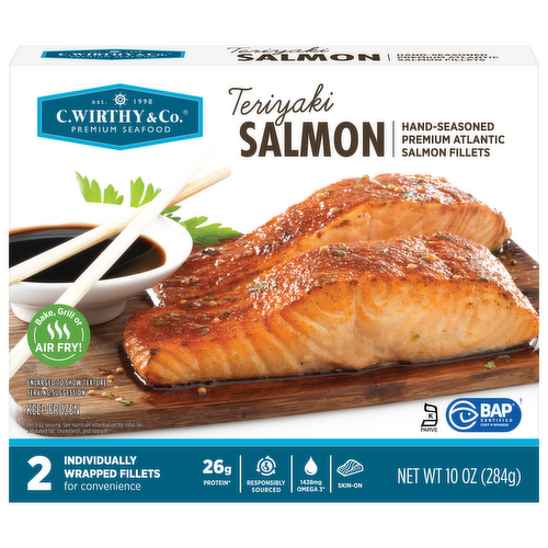 C. Wirthy & Co. Teriyaki Salmon Fillets