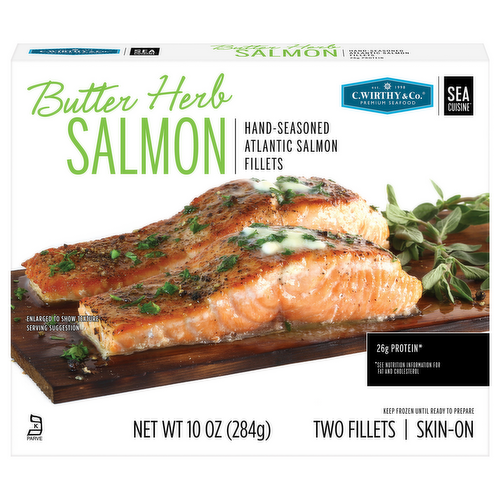 C. Wirthy & Co. Butter Herb Salmon Fillets