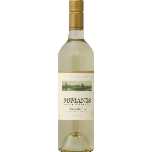 McManis Family Vineyard California Pinot Grigio Wine