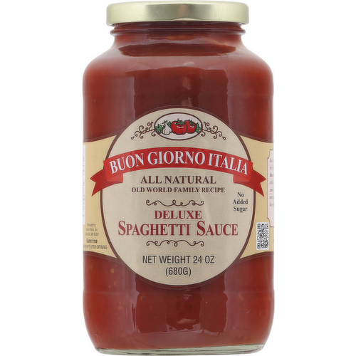 Buon Giorno Italia Deluxe Spaghetti Sauce