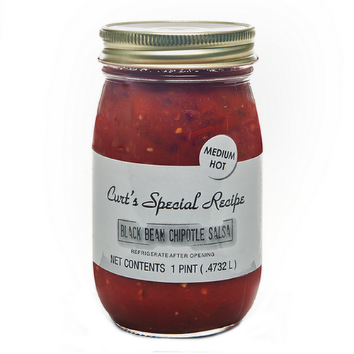 Curt's Special Recipe Black Bean Chipotle Salsa