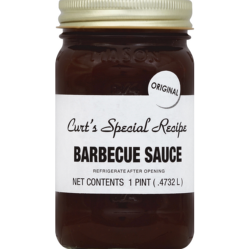 Curt's Special Recipe Original Barbecue Sauce