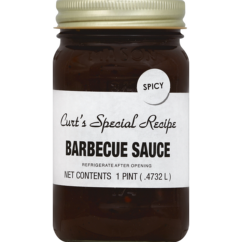 Curt's Special Recipe Spicy Barbecue Sauce