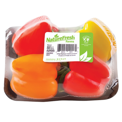 NatureFresh Farms Tri-Colored Baby Bell Peppers