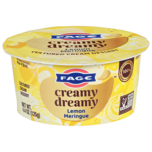 Fage Creamy Dreamy Lemon Meringue Cultured Cream Dessert