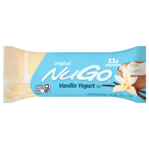 NuGo Original Vanilla Yogurt Nutrition Bar
