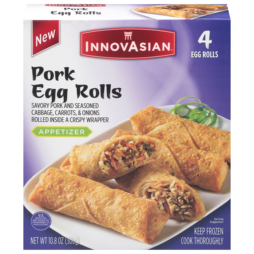 InnovAsain Pork Egg Rolls