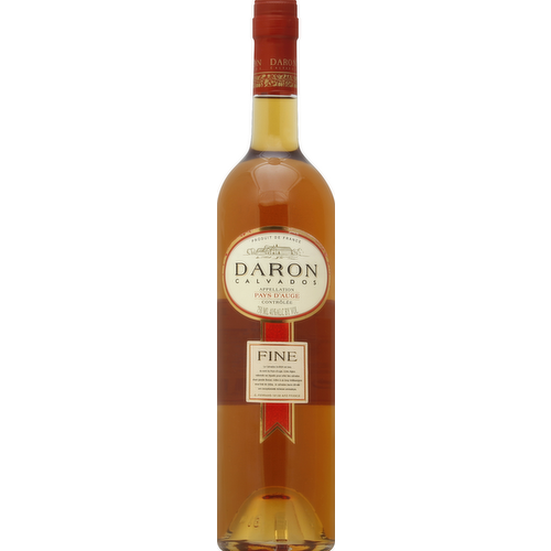 Daron Calvados Fine Pays D'Auge (Apple Brandy)