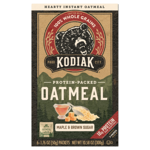 Kodiak Cakes Protein-Packed Maple & Brown Sugar Oatmeal