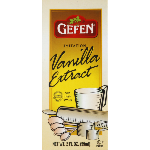 Gefen Imitation Vanilla Extract - Kosher for Passover