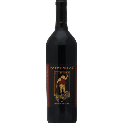 Toad Hollow California Reserve Merlot Wine